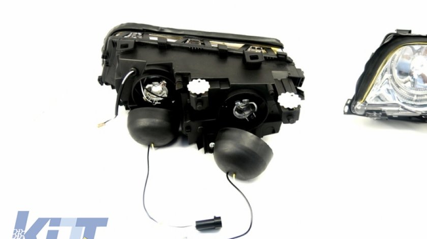 Faruri Angel Eyes BMW Seria 3 E46 1998 2001