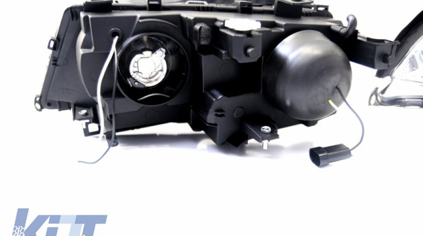 Faruri Angel Eyes BMW Seria 3 E46 2001 2004