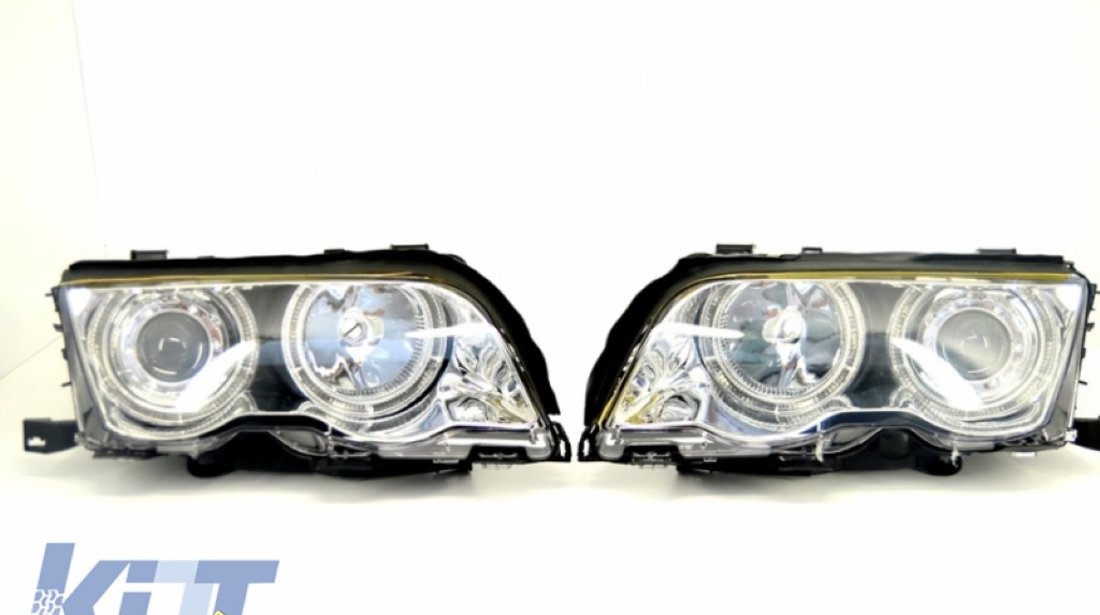 Faruri Angel Eyes BMW Seria 3 E46 570lei