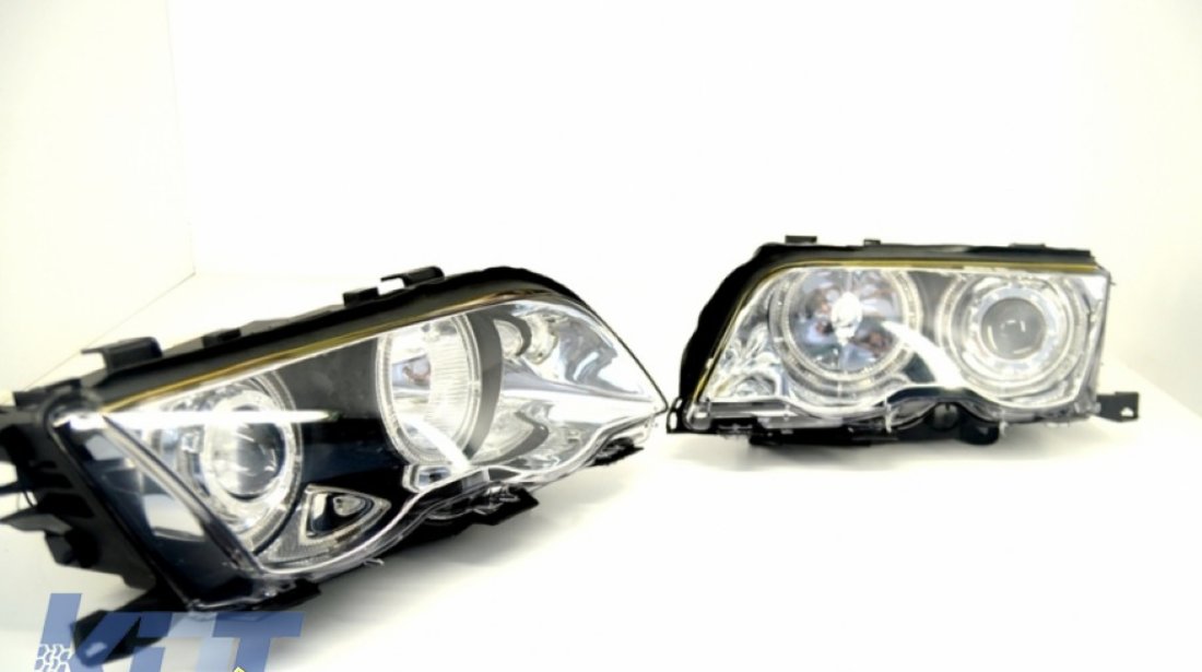 Faruri Angel Eyes BMW Seria 3 E46 570lei