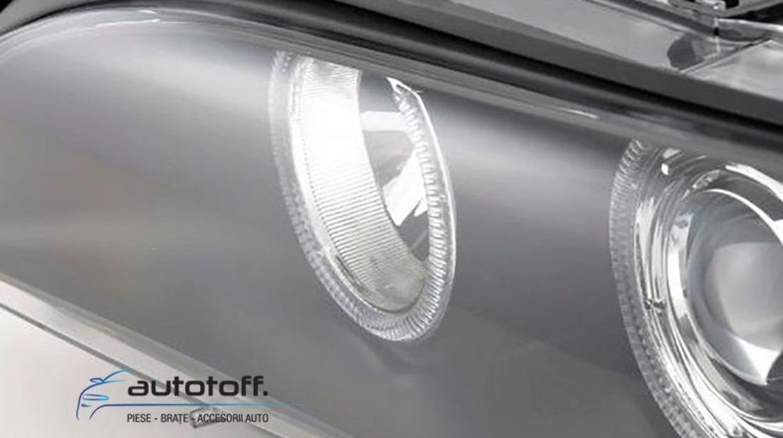 Faruri Angel Eyes BMW Seria 3 E46 Coupe/Cabrio (2003-2005)