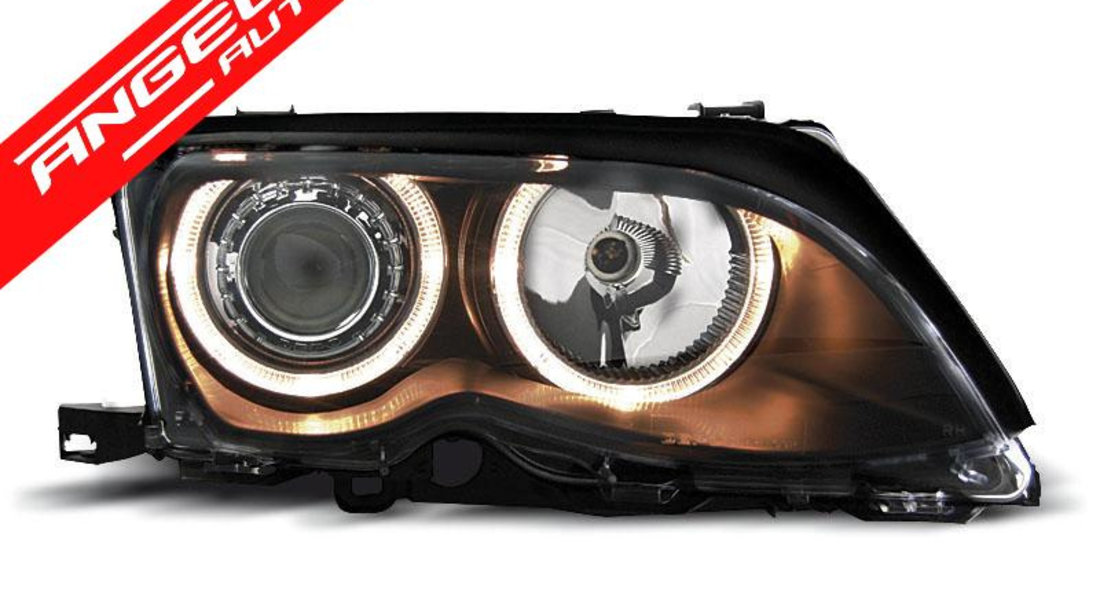 Faruri ANGEL EYES BMW Seria 3 E46 Sedan