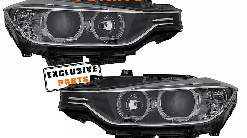 Faruri Angel Eyes BMW Seria 3 F30/ F31 (11-15) Xenon look
