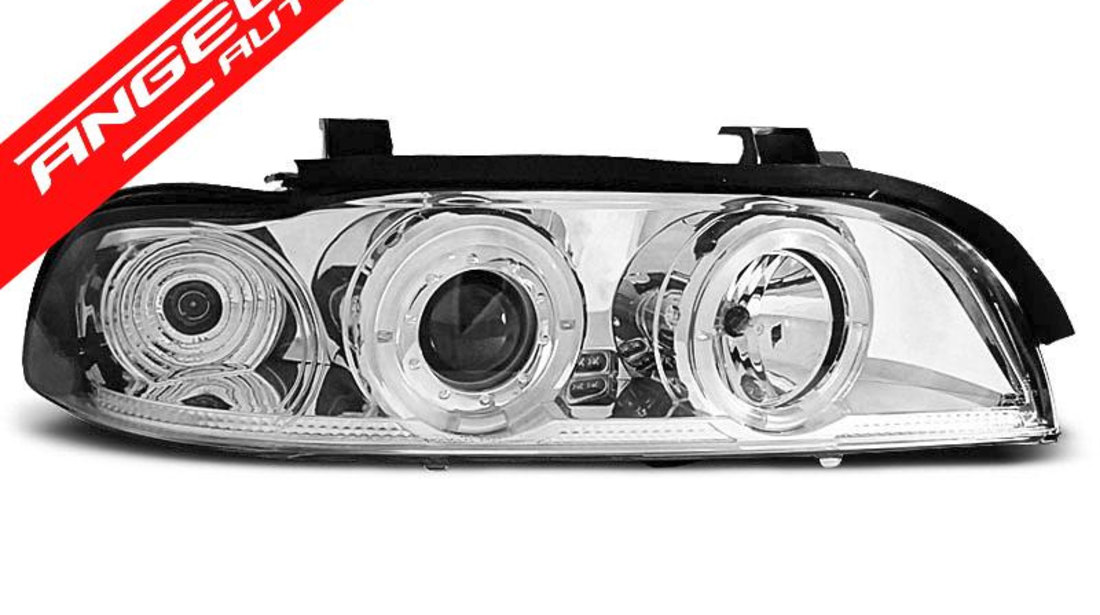 Faruri ANGEL EYES BMW Seria 5 E39 95-03 CHROME