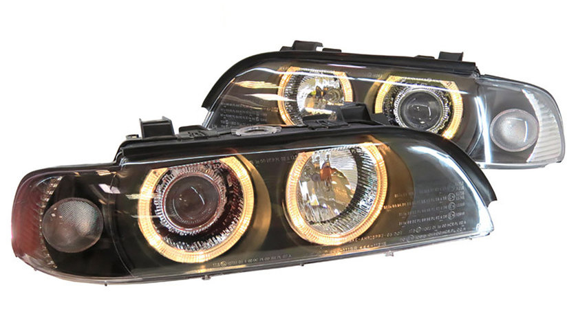 Faruri Angel Eyes BMW Seria 5 E39 (95-03) Xenon