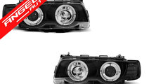 Faruri ANGEL EYES BMW Seria 7 E38 98-01 Negru