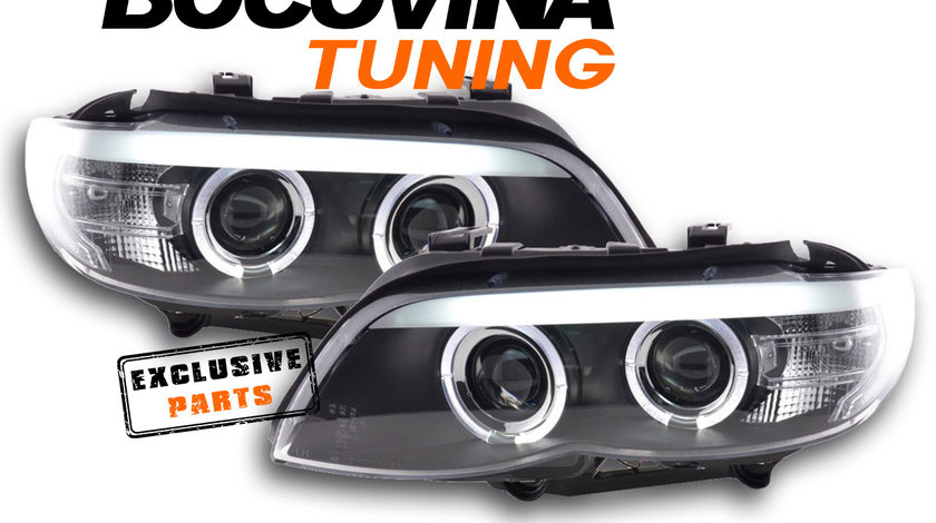 Faruri Angel Eyes BMW X5 E53 (03-06) Xenon