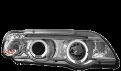 FARURI ANGEL EYES BMW X5 FUNDAL CROM -COD SWB10