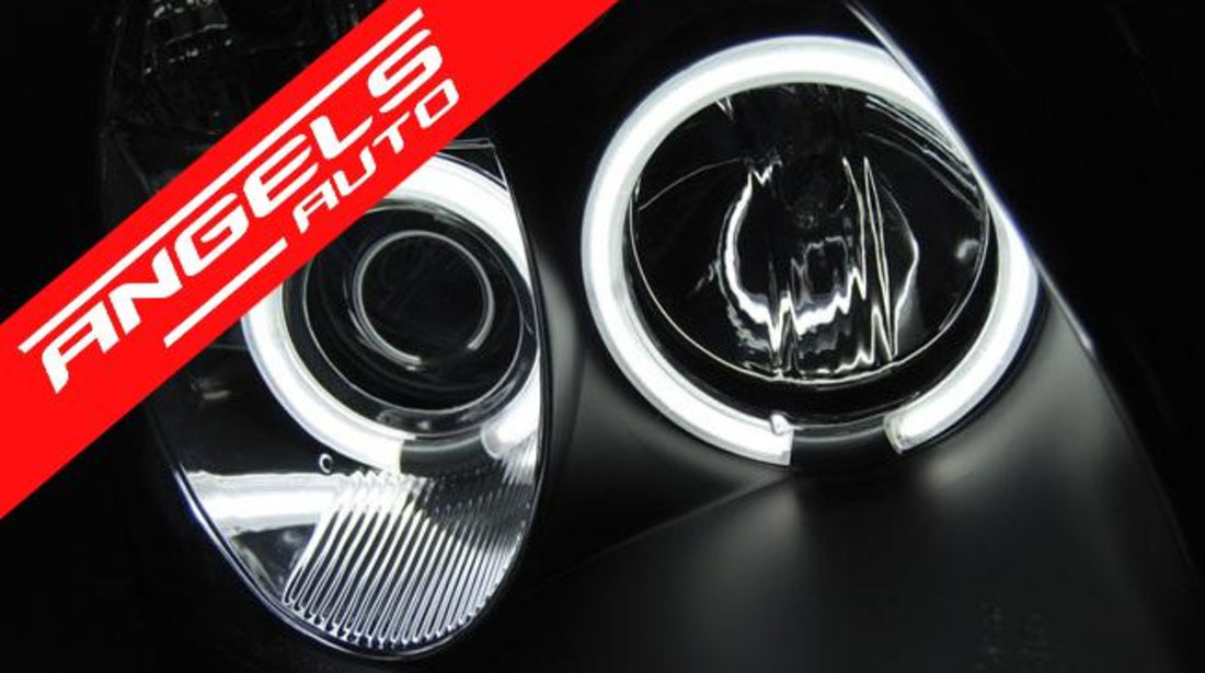 Faruri ANGEL EYES CCFL MERCEDES R170 SLK 96-04 Negru