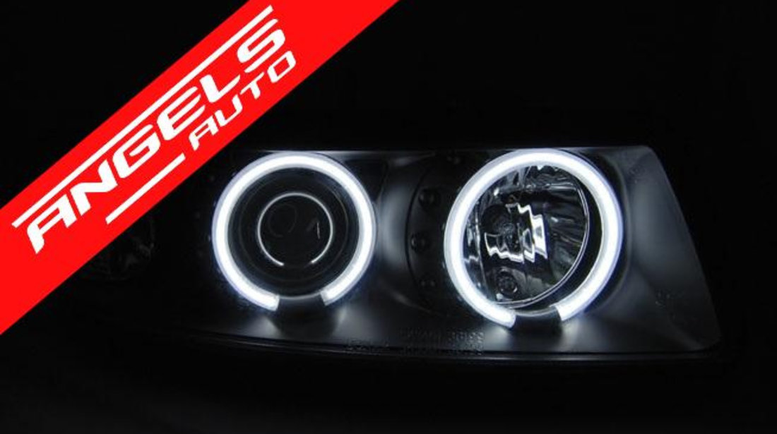 Faruri ANGEL EYES CCFL SEAT LEON / TOLEDO 99-04 Negru