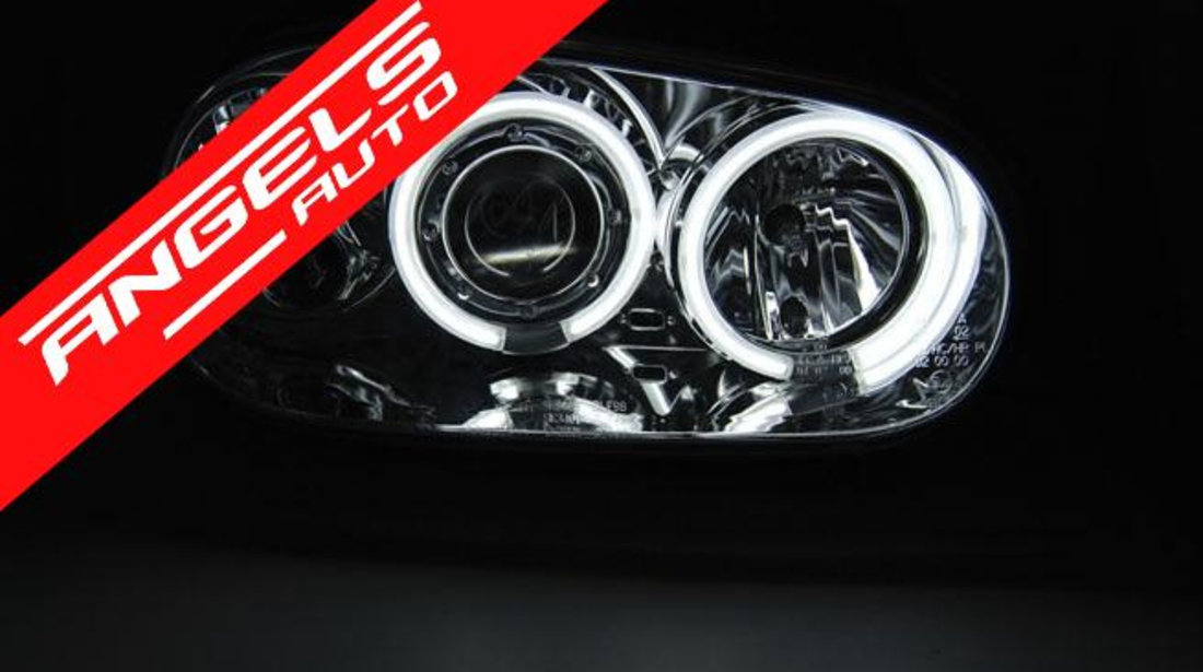 Faruri ANGEL EYES CCFL VW GOLF 4 09.97-09.03 CHROME