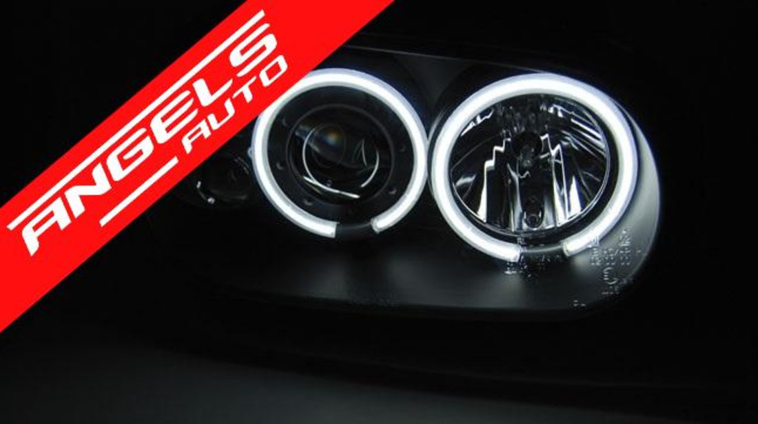 Faruri ANGEL EYES CCFL VW GOLF 4 97-03 Negru