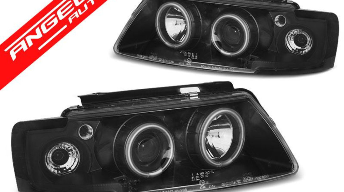 Faruri ANGEL EYES CCFL VW PASSAT B5 3B Black