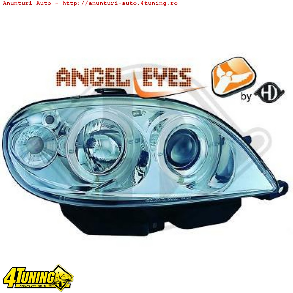 FARURI ANGEL EYES CITROEN SAXO FUNDAL CROM SAU NEGRU