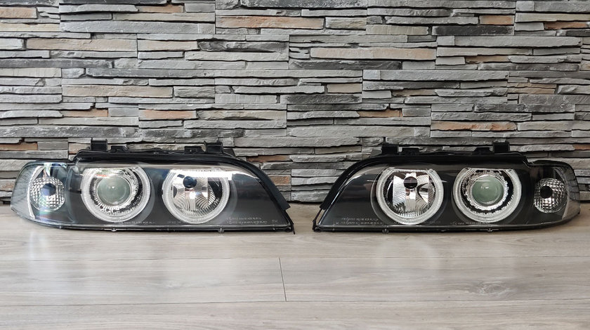 Faruri Angel Eyes compatibil cu BMW Seria 5 E39 Facelift (96-03) LCI Design