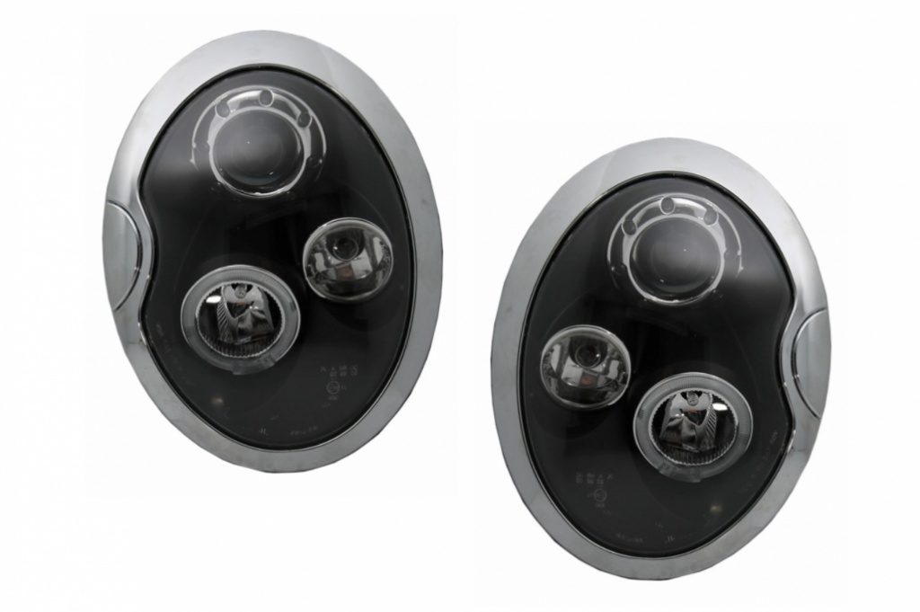 Faruri Angel Eyes compatibil cu MINI Cooper R50 (2001-2006) HLMCR50