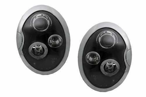 Faruri Angel Eyes compatibil cu MINI Cooper R50 (2001-2006) HLMCR50