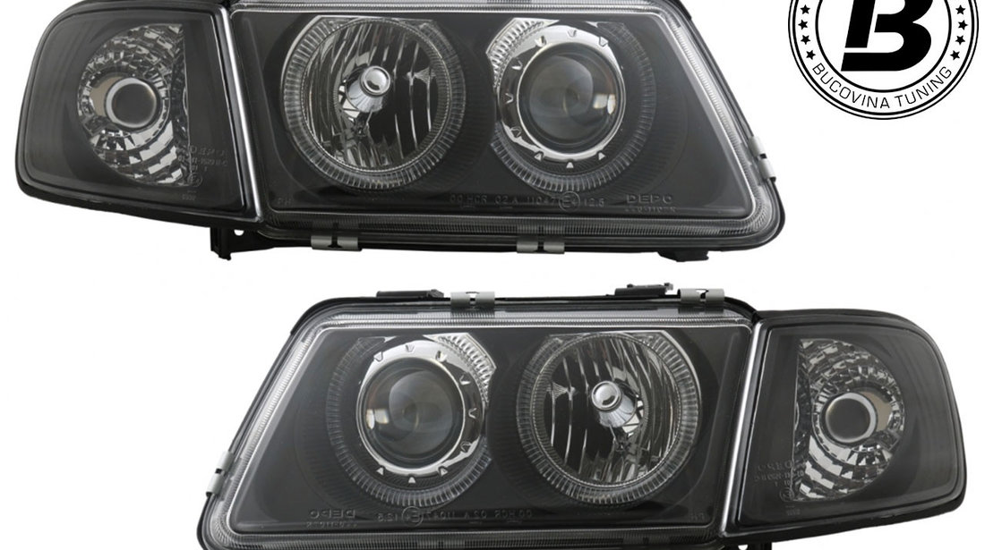 Faruri Angel Eyes compatibile cu Audi A3 8L (96-00)