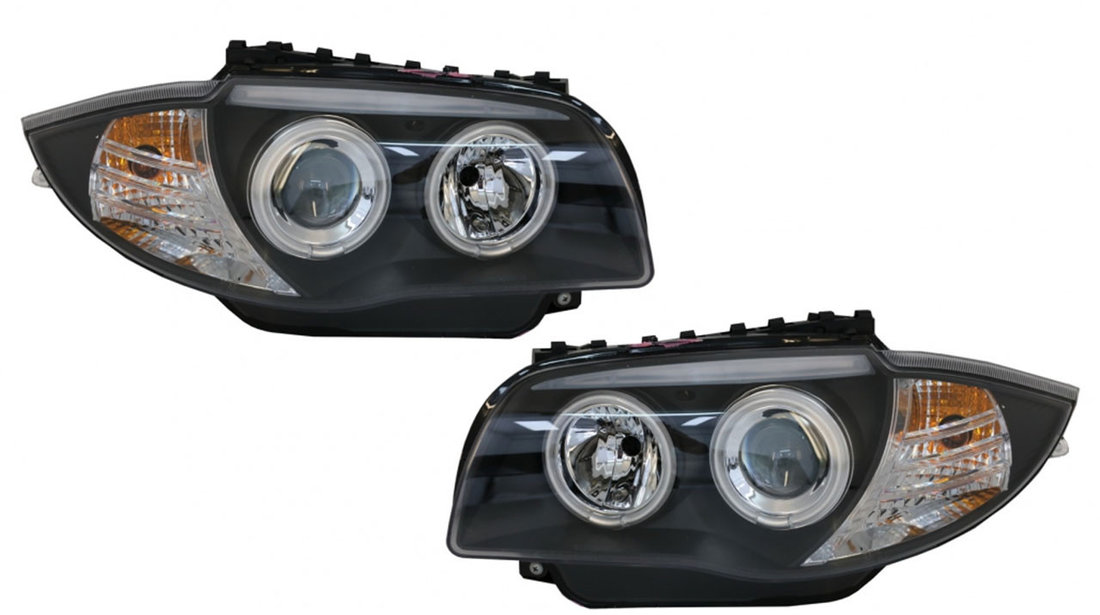 Faruri Angel Eyes compatibile cu BMW Seria 1 E87 (04-11)