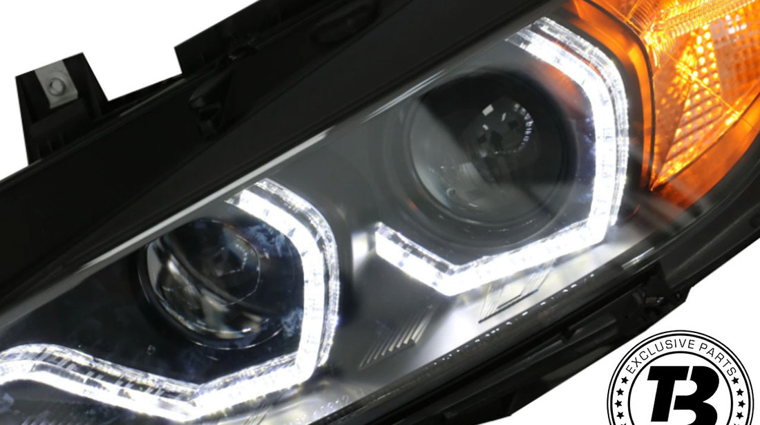 Faruri Angel Eyes compatibile cu BMW Seria 3 F30 (11-15)