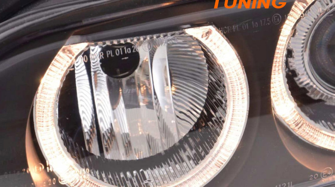 Faruri Angel Eyes compatibile cu BMW Seria 5 E39 (95-03) Xenon