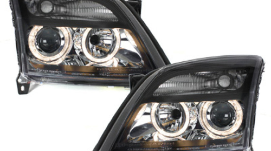 FARURI ANGEL EYES compatibile cu OPEL VECTRA C (02-05) FUNDAL NEGRU