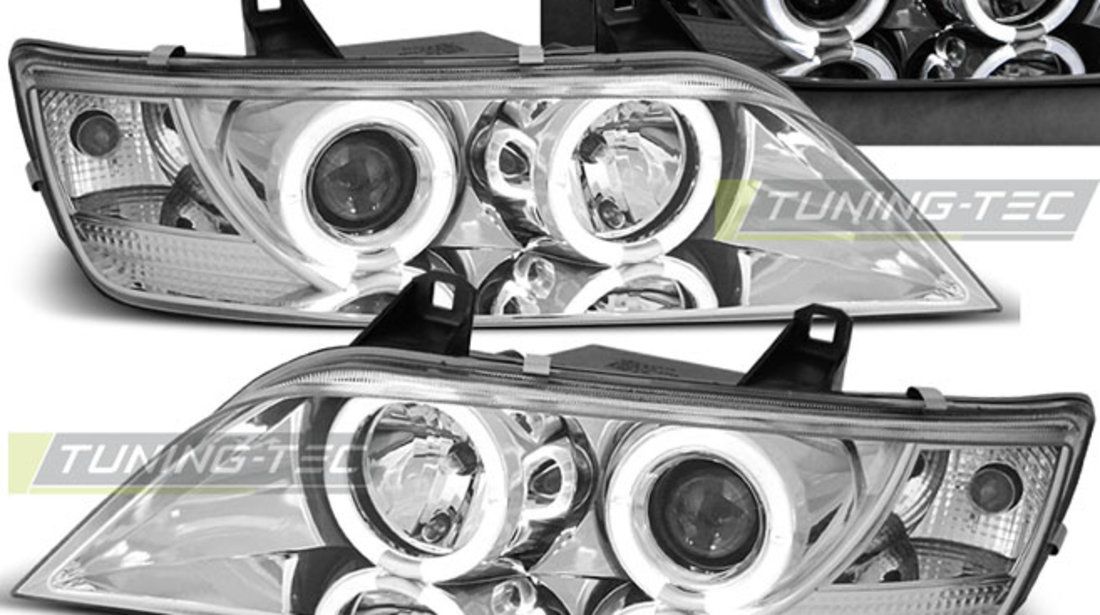 Faruri ANGEL EYES Crom look compatibila BMW Z3 01.96-02