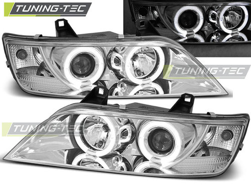 Faruri ANGEL EYES Crom look compatibila BMW Z3 01.96-02