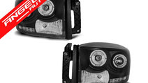 Faruri Angel Eyes DODGE RAM 06-08 Negru