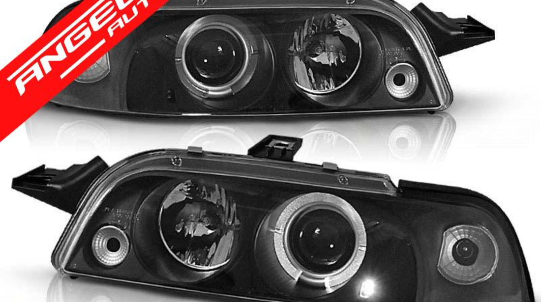 Faruri Angel Eyes FIAT PUNTO 1893-1999 Black