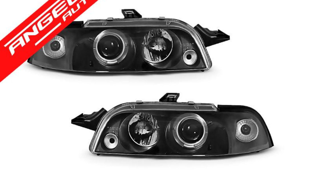 Faruri Angel Eyes FIAT PUNTO 1893-1999 Black