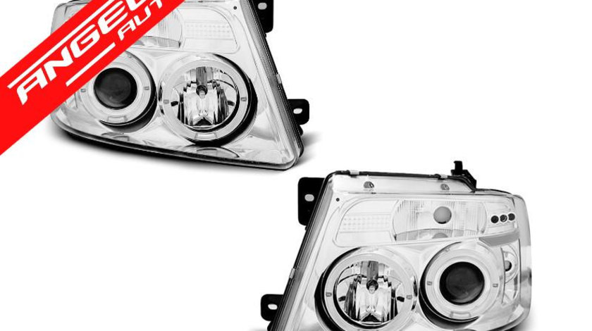 Faruri Angel Eyes Ford F150 MK11 2004-2008 Crom