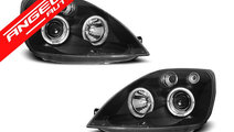 Faruri Angel Eyes FORD FIESTA MK6 2002-2005 Negru