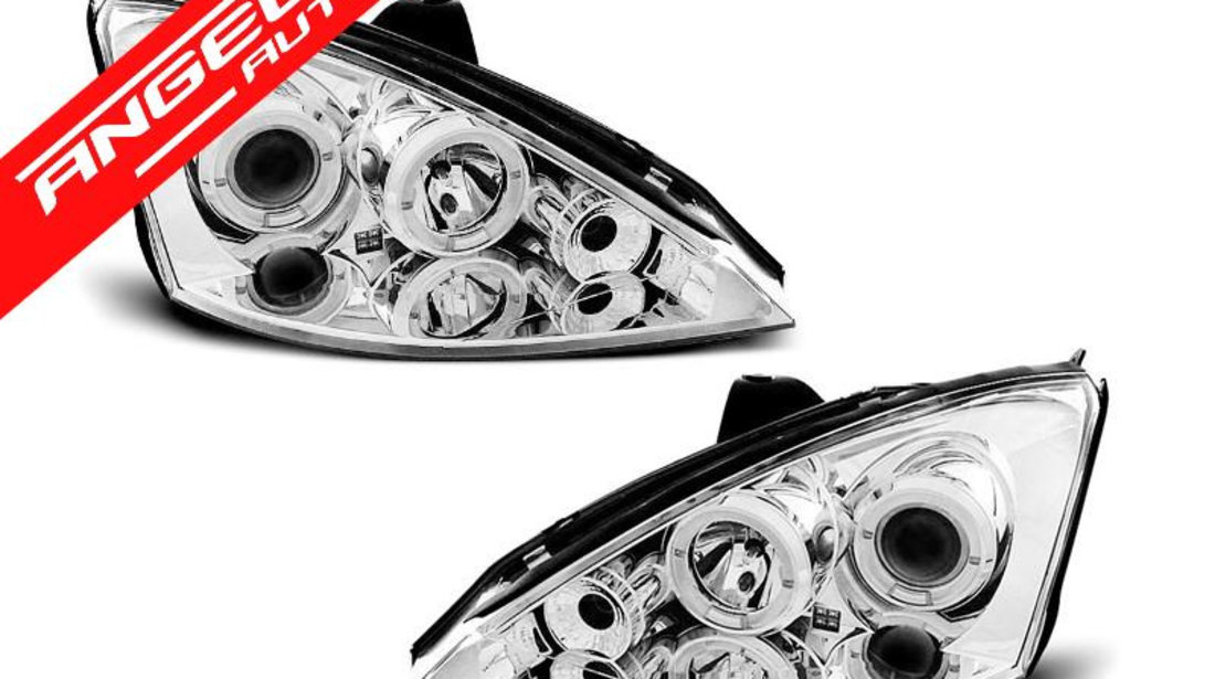 Faruri Angel Eyes FORD FOCUS 1998-2001 CHROME