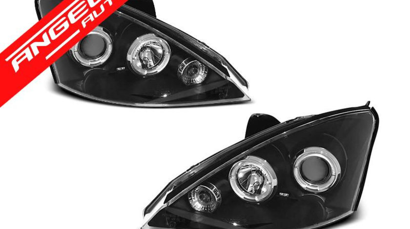 Faruri Angel Eyes FORD FOCUS 2001-2004 Black Design