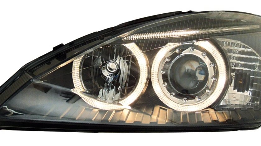 FARURI ANGEL EYES FORD FOCUS 98-00 FUNDAL NEGRU -COD FKFSFO8005