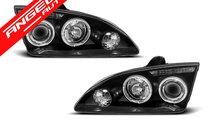 Faruri Angel Eyes Ford Focus II 2004-2008 Negru