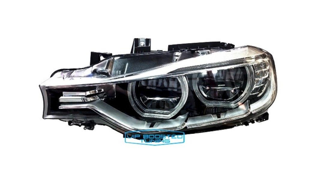 Faruri Angel Eyes Full LED BMW Seria 3 F30 F31