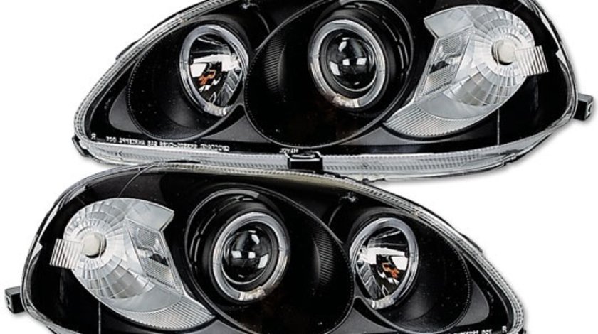 FARURI ANGEL EYES HONDA CIVIC COUPE FUNDAL BLACK - FKFS8046