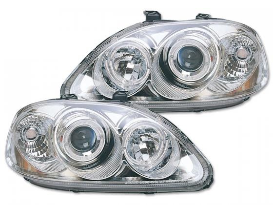 FARURI ANGEL EYES HONDA CIVIC COUPE FUNDAL CROM - FKFS8045