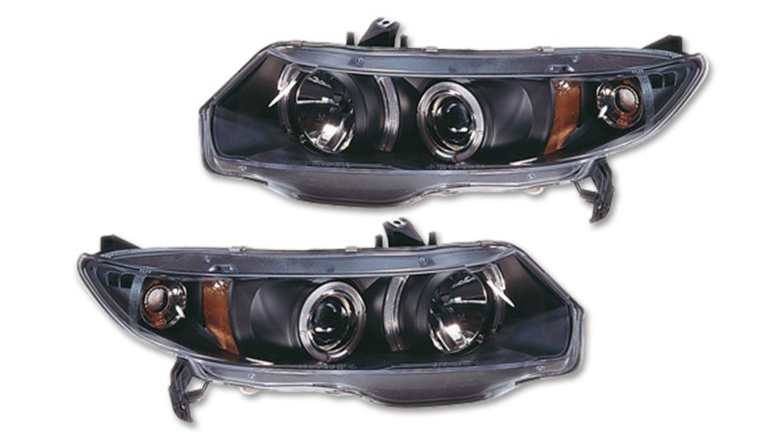 FARURI ANGEL EYES HONDA CIVIC FUNDAL BLACK - FKFS8051