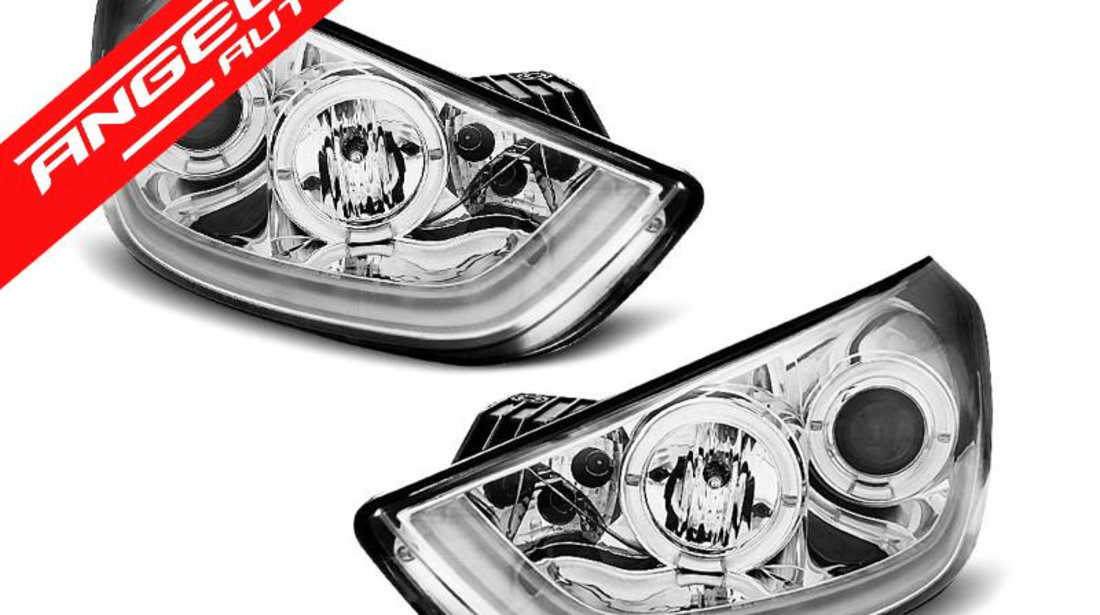 Faruri Angel Eyes Hyundai Tucson IX35 2010-2013 Chrome