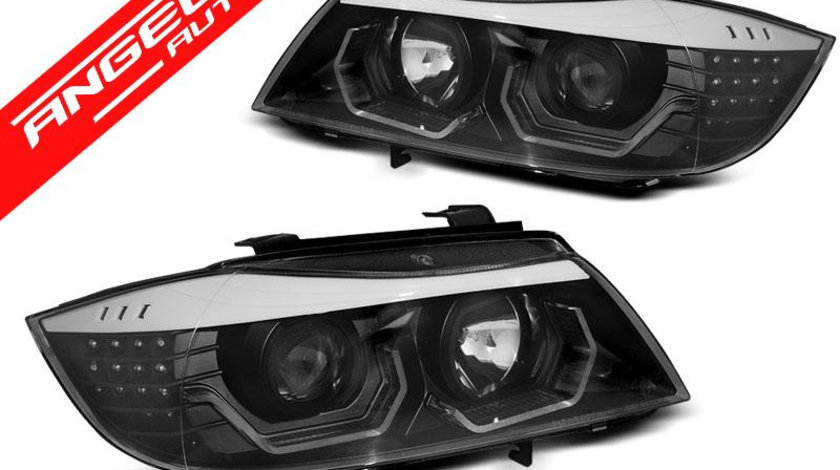 Faruri ANGEL EYES LED 3D BMW E90/E91 05-08