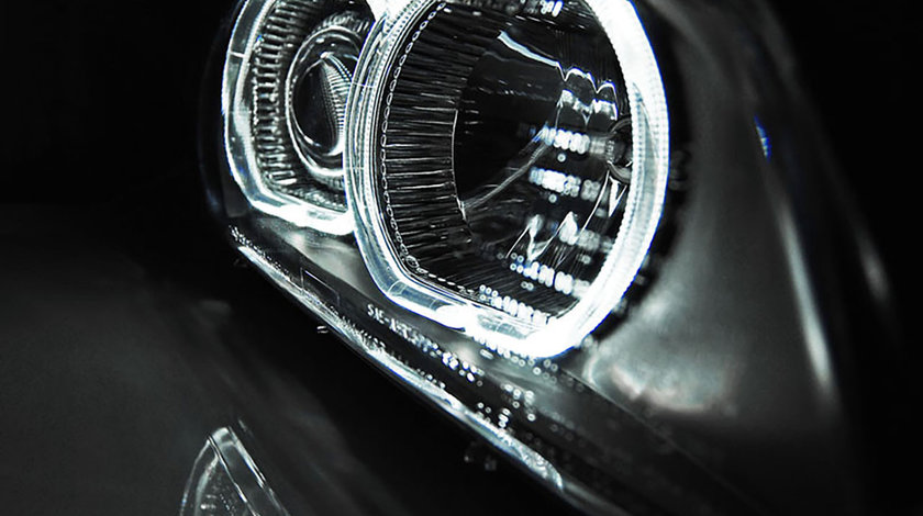 Faruri Angel Eyes LED BMW E39 Seria 5 Xenon
