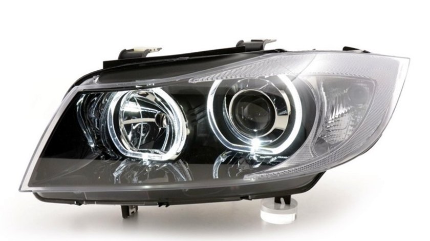 Faruri Angel Eyes LED BMW Seria 3 E90/E91