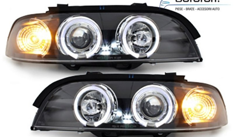 Faruri Angel Eyes LED BMW Seria 5 E39 (1995-2003)