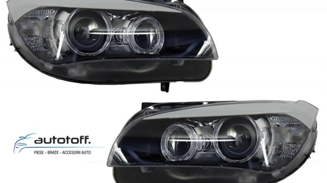 Faruri Angel Eyes LED BMW X1 E84 (2009-2012)