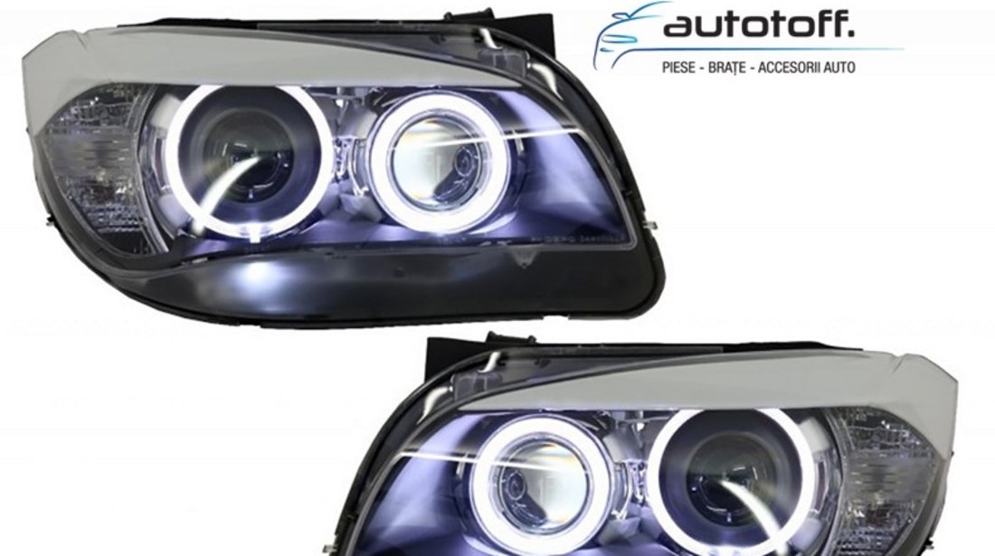 Faruri Angel Eyes LED BMW X1 E84 (2009-2012)