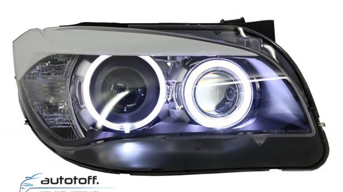 Faruri Angel Eyes LED BMW X1 E84 (2009-2012)