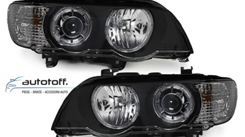 Faruri Angel Eyes LED BMW X5 E53 (1999-2003)